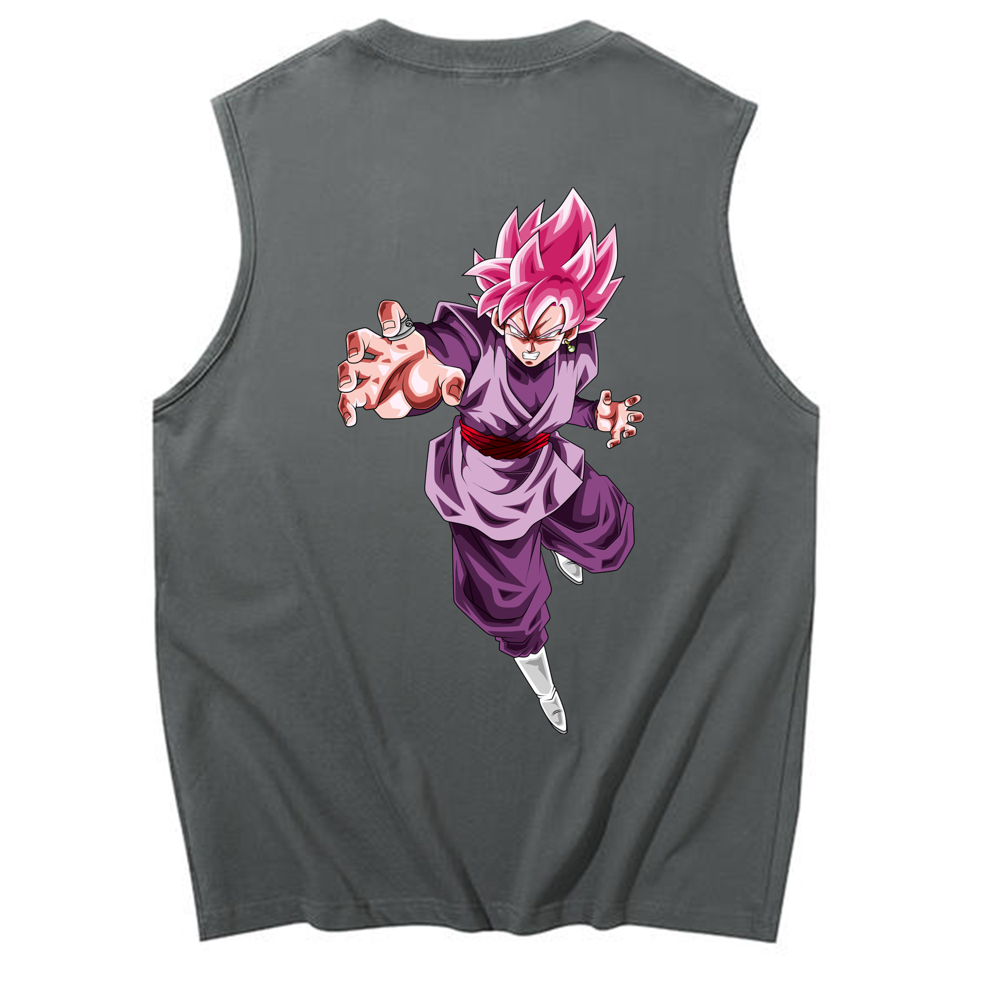 （画像用） ドラゴンボール ベジット DRAGON BALL Vegetto コットン100％タンクトップ（背面プリント）